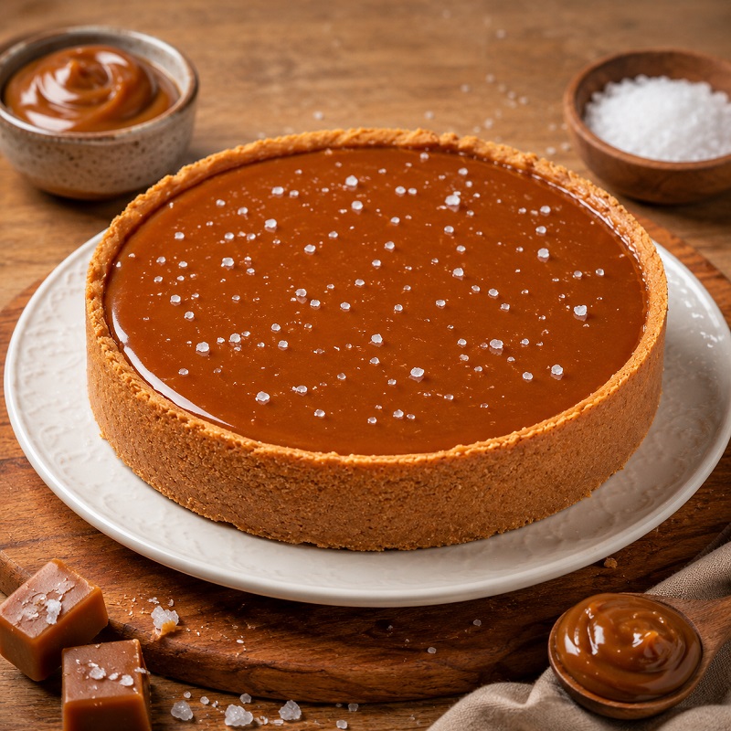 Cheesecake de Caramelo Salado